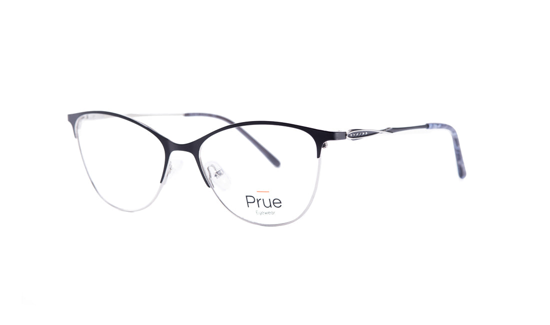 Frames Reese Black, Cat Eye, Frames, Medium, Metal, Prescription, Prue, Red, Womens