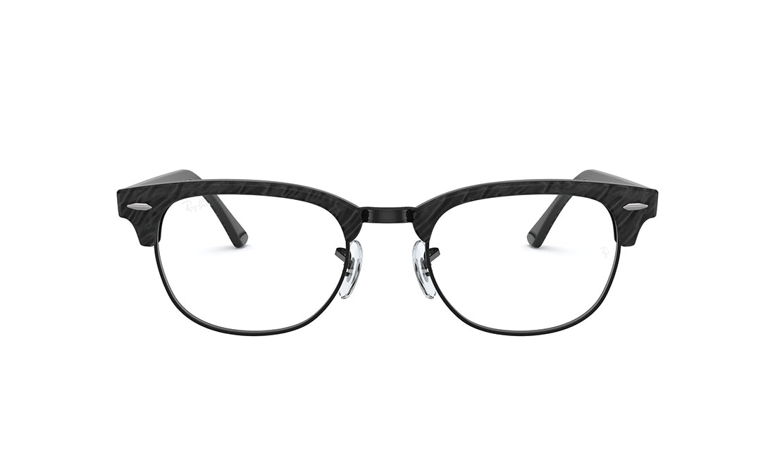 Black and clear ray best sale ban eyeglasses