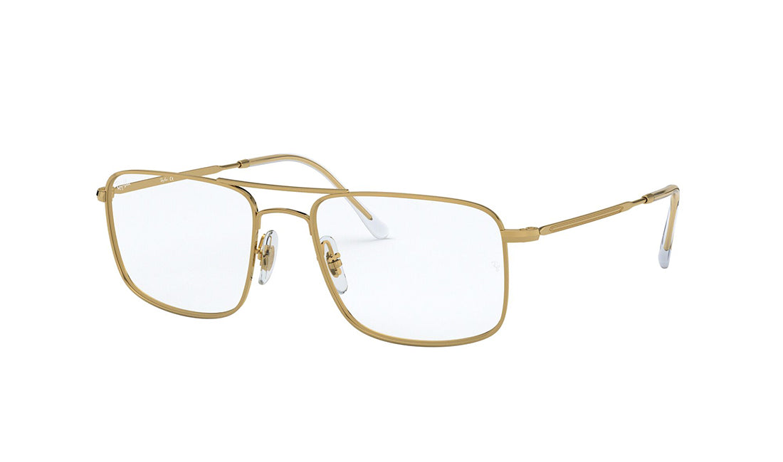 Frames Rayban 0RX6434 Aviator, Frames, Gold, Large, Medium, Mens, Metal, Prescription, Rayban, Silver