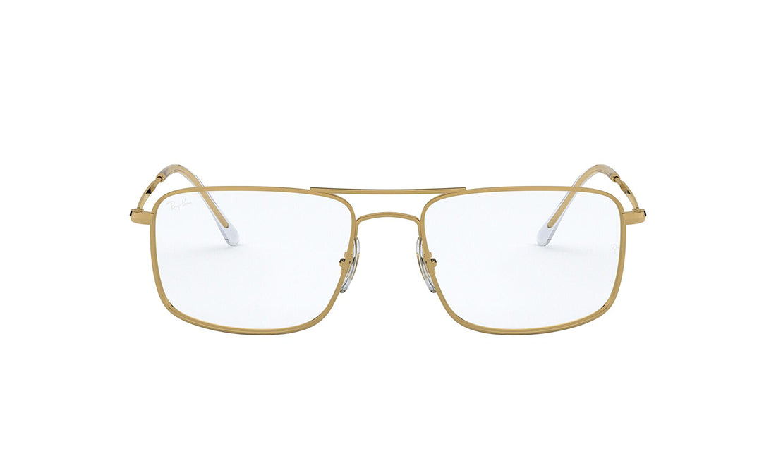 Frames Rayban 0RX6434 Aviator, Frames, Gold, Large, Medium, Mens, Metal, Prescription, Rayban, Silver