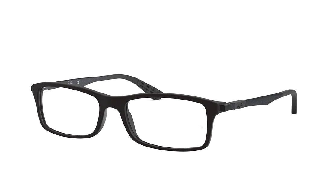 Frames Rayban 0RX7017 Black, Frames, Medium, Mens, Metal, Plastic, Prescription, Rayban, Rectangle