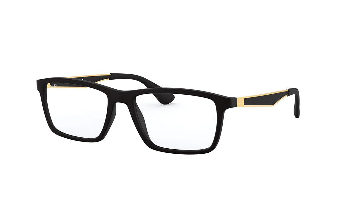 Frames Rayban 0RX7056 Black, Frames, Large, Medium, Mens, Plastic, Prescription, Rayban, Rectangle