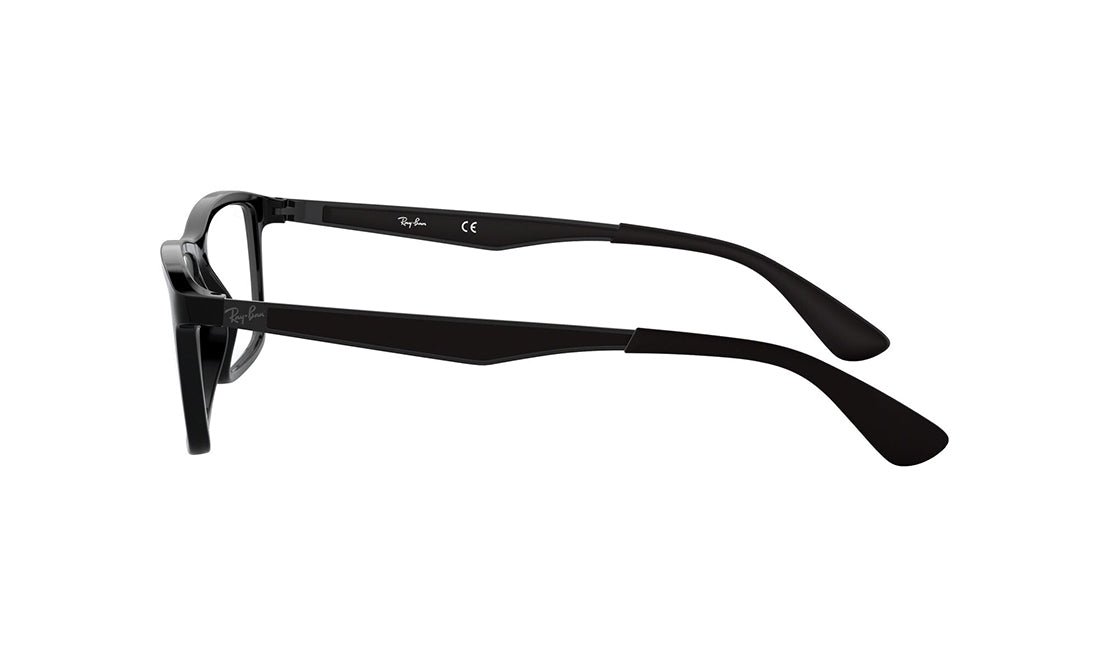 Frames Rayban 0RX7056 Black, Frames, Large, Medium, Mens, Plastic, Prescription, Rayban, Rectangle