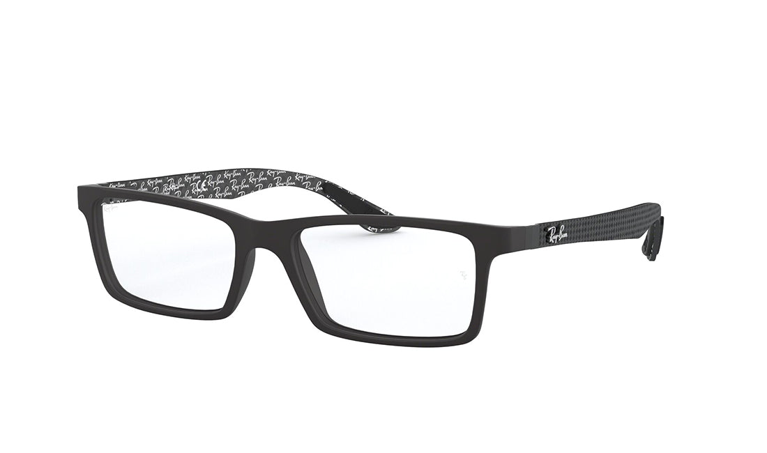 Frames Rayban 0RX8901 Black, Carbon Fiber, Frames, Grey, Large, Medium, Mens, Prescription, Rayban, Rectangle