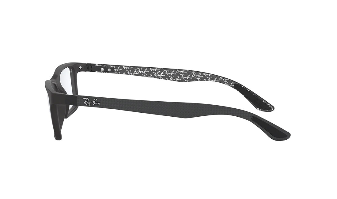 Frames Rayban 0RX8901 Black, Carbon Fiber, Frames, Grey, Large, Medium, Mens, Prescription, Rayban, Rectangle