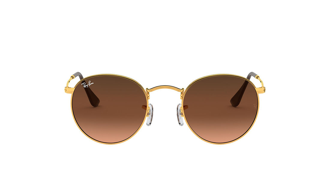 Black and gold 2025 circle ray bans