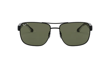 Sunglasses Rayban 3530 (Polarized) Aviator, Black, Large, Mens, Metal, Plastic, Polarized, Prescription, Rayban, Sunglasses