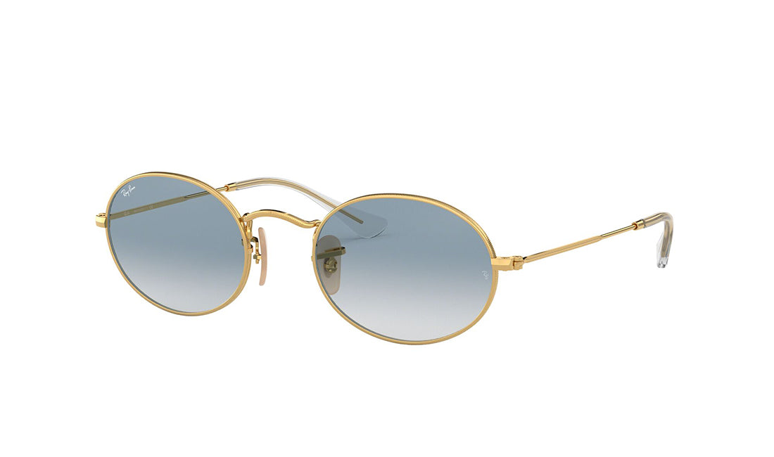 Sunglasses Rayban 3547N Gold, Medium, Mens, Metal, Non-Polarized, Oval, Prescription, Rayban, Small, Sunglasses