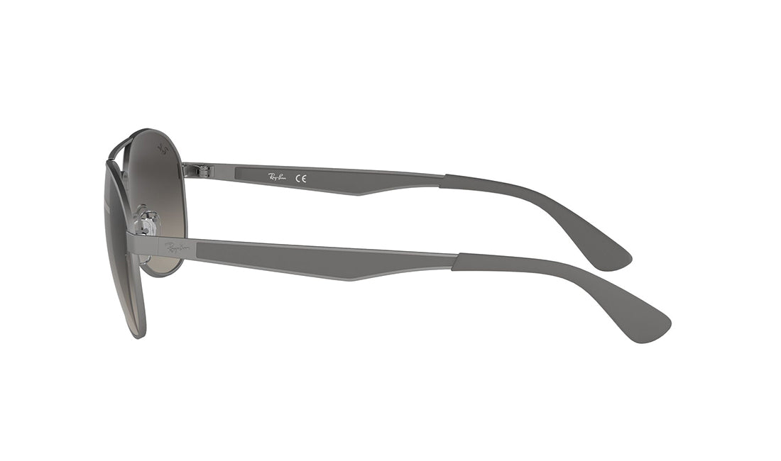 Sunglasses Rayban 3549 Aviator, Grey, Large, Mens, Metal, Non-Polarized, Prescription, Rayban, Sunglasses