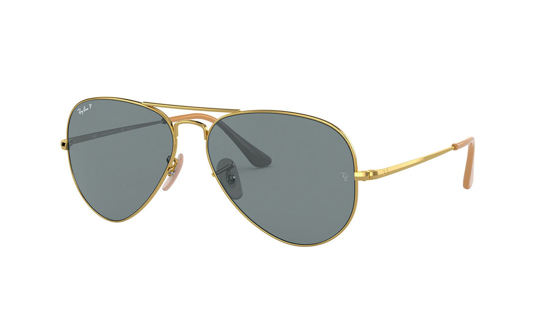 Sunglasses Rayban 3689 (Polarized) Aviator, Gold, Large, Medium, Mens, Metal, Polarized, Prescription, Rayban, Small, Sunglasses