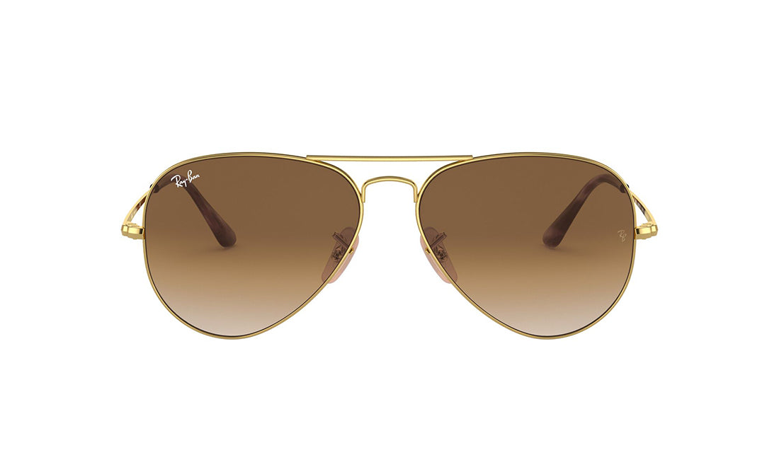 Sunglasses Rayban 3689 Aviator, Gold, Large, Medium, Mens, Metal, Non-Polarized, Prescription, Rayban, Small, Sunglasses