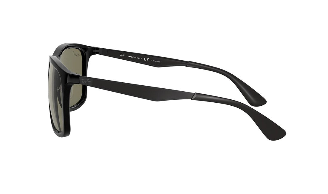 Sunglasses Rayban 4313 (Polarized) Black, Large, Mens, Plastic, Polarized, Prescription, Rayban, Rectangle, Sunglasses