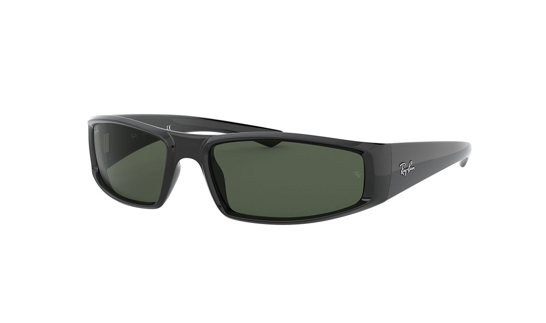 Sunglasses Rayban 4335 Black, Large, Mens, Non-Polarized, Plastic, Prescription, Rayban, Rectangle, Sunglasses, Unisex, Womens