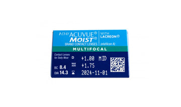 Contact Lenses Acuvue 1 Day Moist Multifocal - 30pk 1 Day, 30pk, Acuvue, Contacts, Johnson & Johnson, Moist, Multifocal