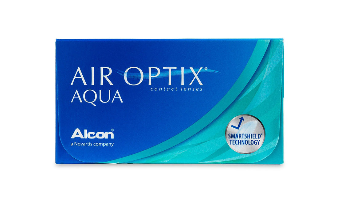 Contact Lenses AIR Optix Aqua - 6pk 1 Month, 6pk, AIR Optix, Alcon, Aqua, Contacts