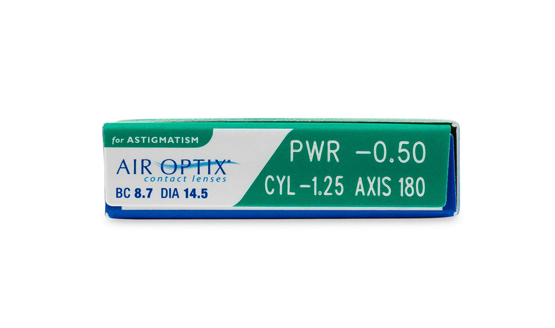 Contact Lenses AIR Optix for Astigmatism - 6pk 1 Month, 6pk, AIR Optix, Alcon, Astigmatism, Contacts