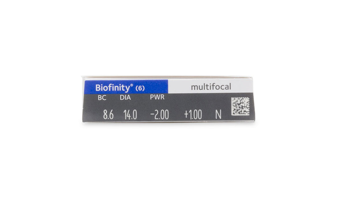 Contact Lenses Biofinity Multifocal 6 pk 1 Month, 6pk, Biofinity, Contacts, Cooper Vision, Multifocal