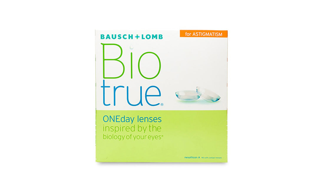 Contact Lenses Biotrue One Day Toric - 90pk 1 Day, 90pk, Astigmatism, Bausch and Lomb, Biotrue, Contacts, Toric