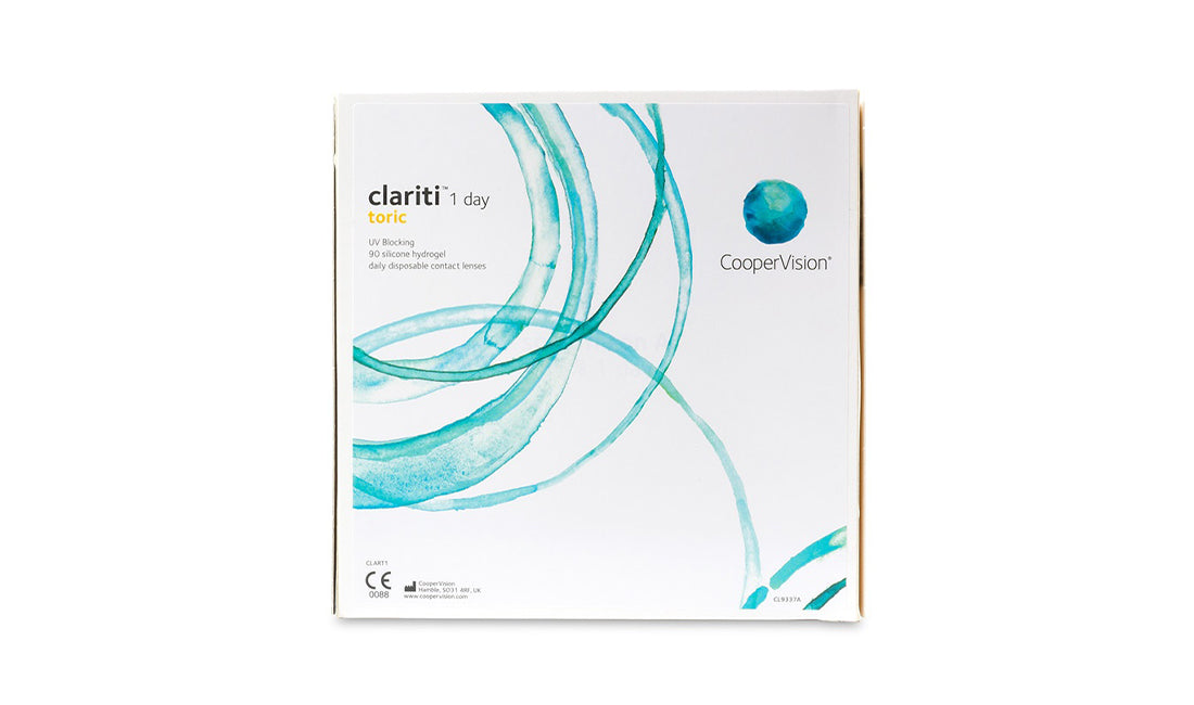 Contact Lenses Clariti 1 Day Toric - 90pk 1 Day, 90pk, Clariti, Contacts, Cooper Vision, Toric