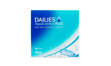 Contact Lenses DAILIES AquaComfort Plus - 90pk 1 Day, 90pk, Alcon, AquaComfort, Contacts, DAILIES, Plus