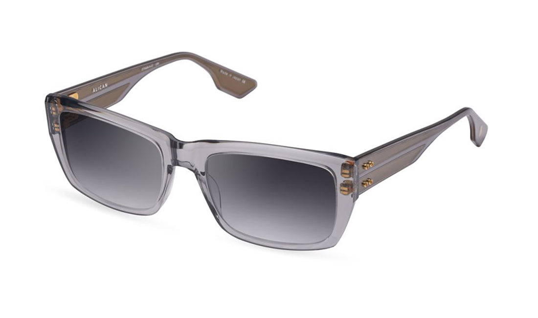 Sunglasses DITA Alican Black, Dita, Grey, Medium, Mens, Non-Polarized, Non-Prescription, Plastic, Rectangle, Sunglasses