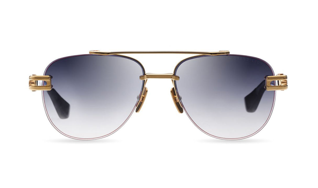 Sunglasses DITA Grand-Evo Two Aviator, Dita, Gold, Large, Mens, Non-Polarized, Non-Prescription, Sunglasses, Titanium