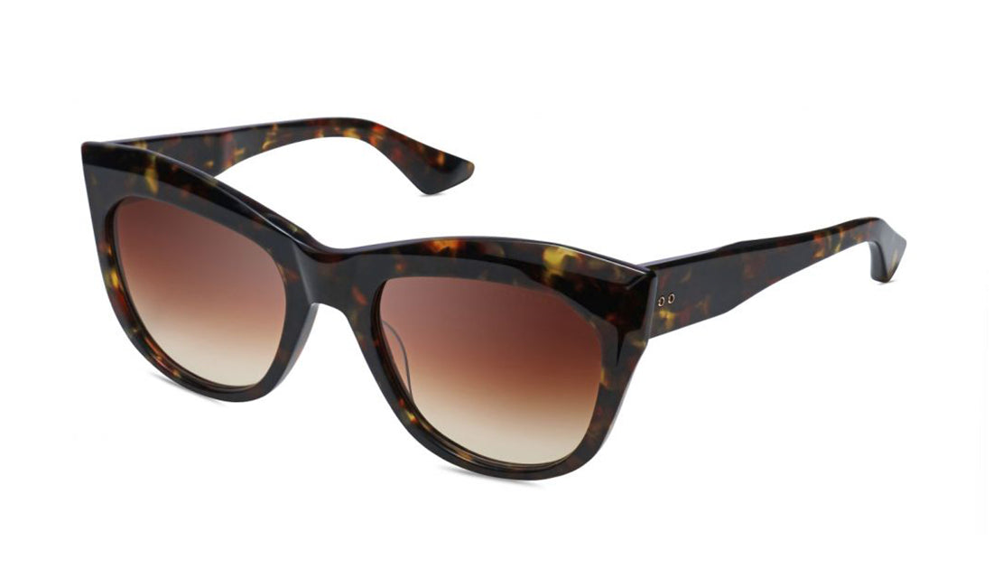 Sunglasses DITA Kader Black, Cat Eye, Dita, Havana, Large, Non-Polarized, Non-Prescription, Plastic, Sunglasses, Womens