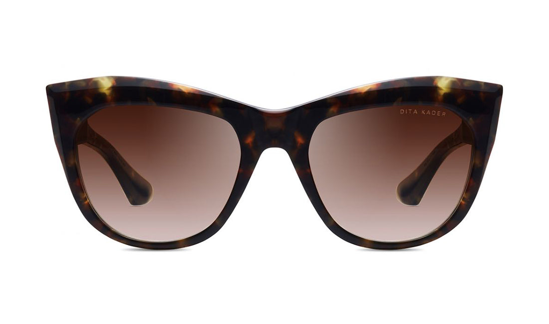 Sunglasses DITA Kader Black, Cat Eye, Dita, Havana, Large, Non-Polarized, Non-Prescription, Plastic, Sunglasses, Womens