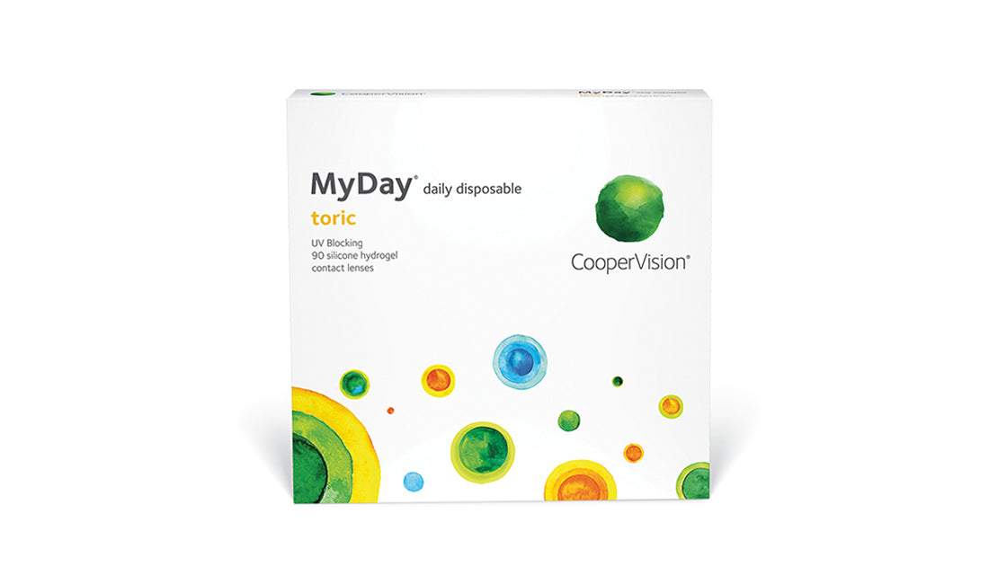 Contact Lenses MyDay Toric 1D - 90pk 1 Day, 90pk, Contacts, Cooper Vision, MyDay, Toric