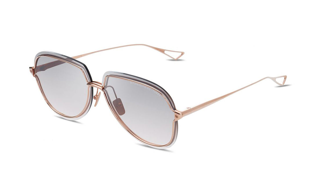 Sunglasses DITA Nightbird Three (Web Exclusive) Aviator, Dita, Large, Non-Polarized, Non-Prescription, Rose Gold, Sunglasses, Titanium, Womens